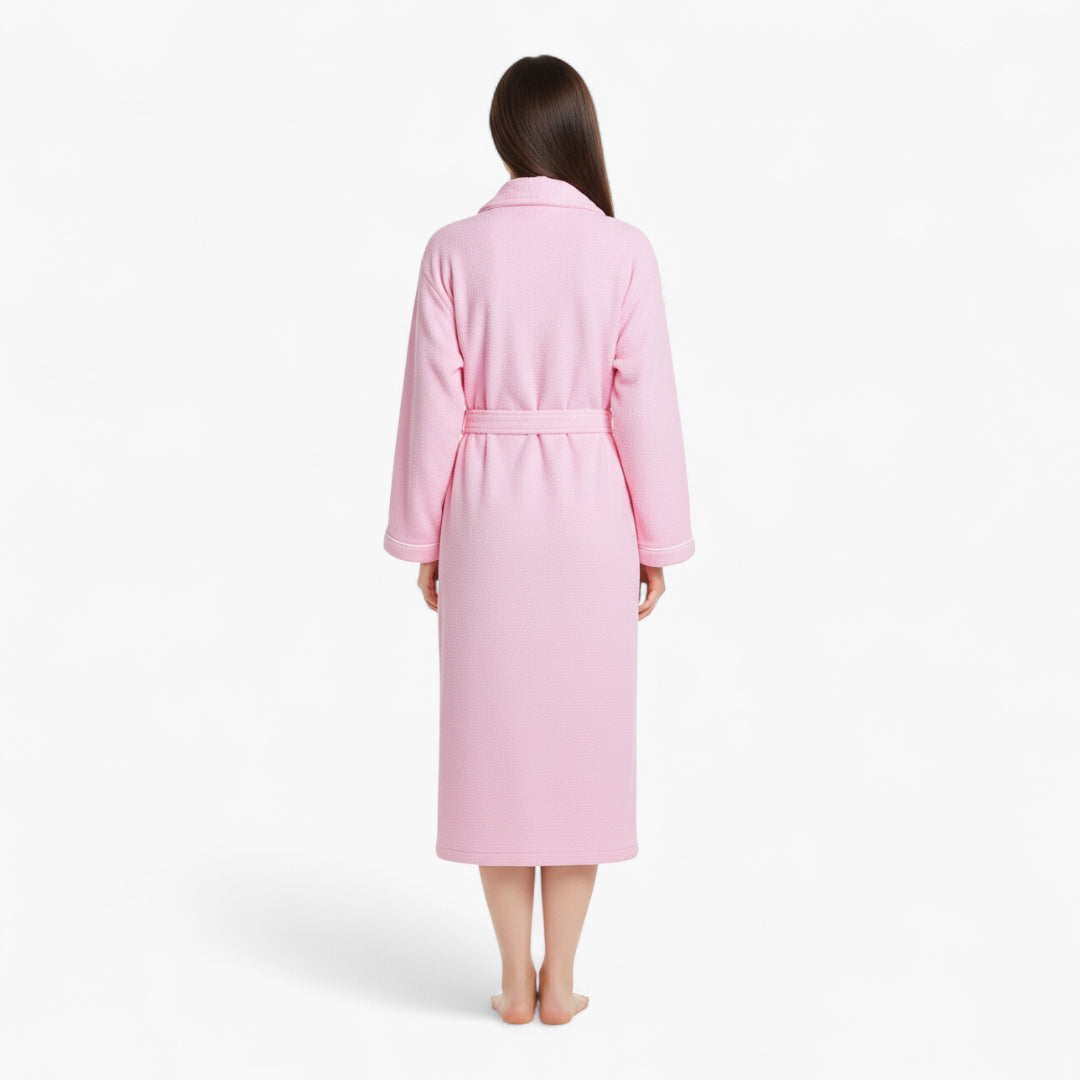 Peignoir Court Femme Éponge