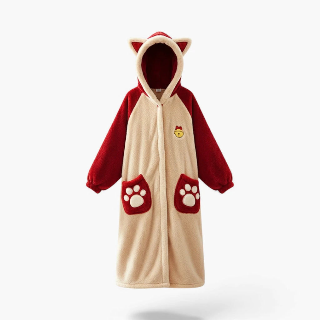 Peignoir Chat Femme