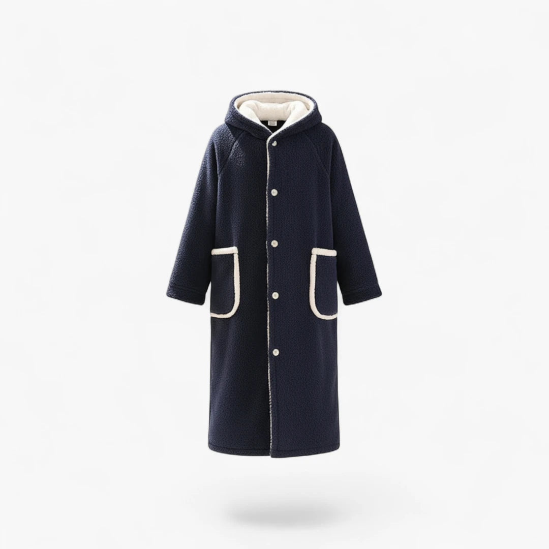 Peignoir De Bain Homme Bleu Marine