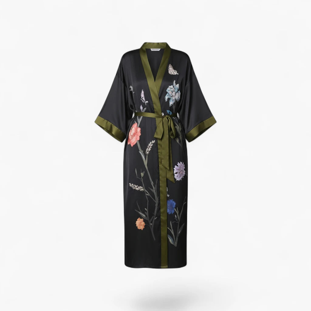 Peignoir Kimono Femme Satin