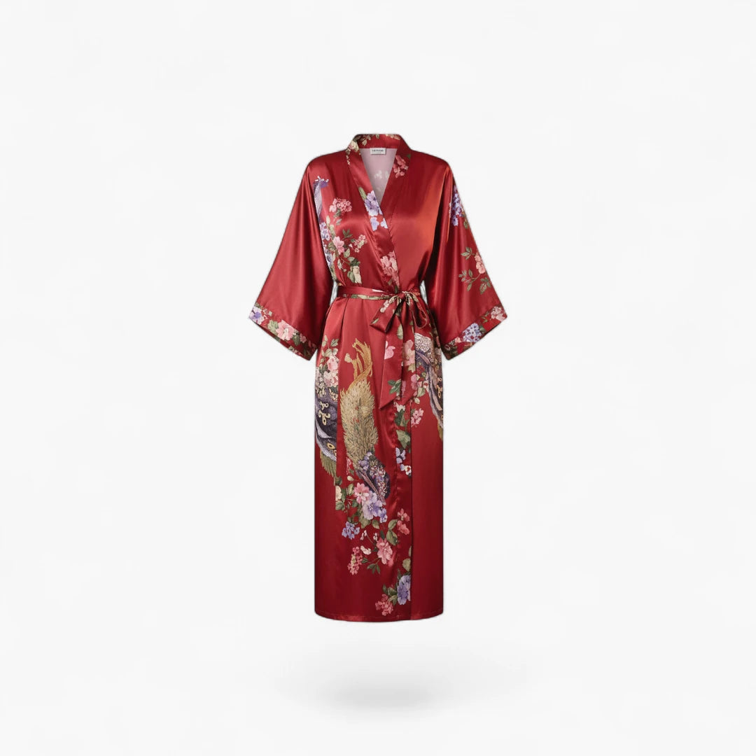Peignoir Kimono Rouge