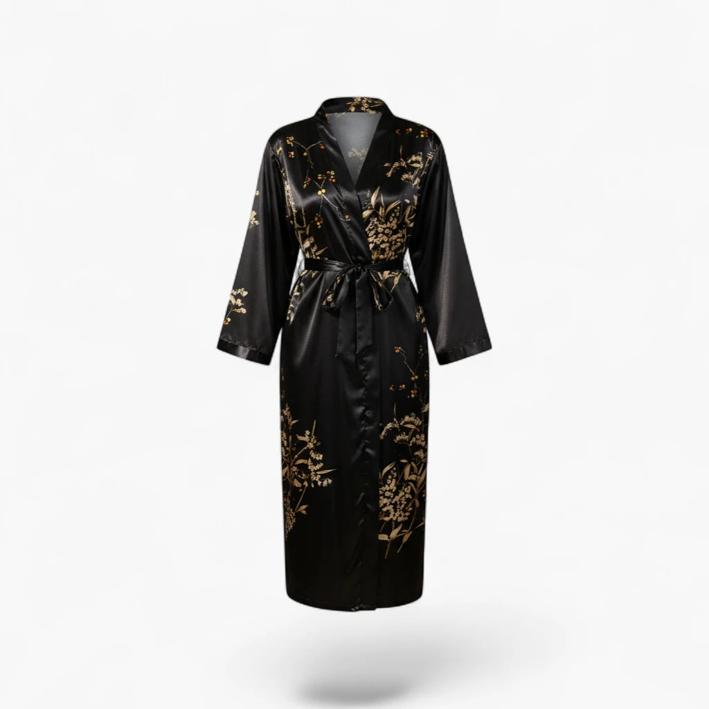 Peignoir Kimono Femme Fleuri