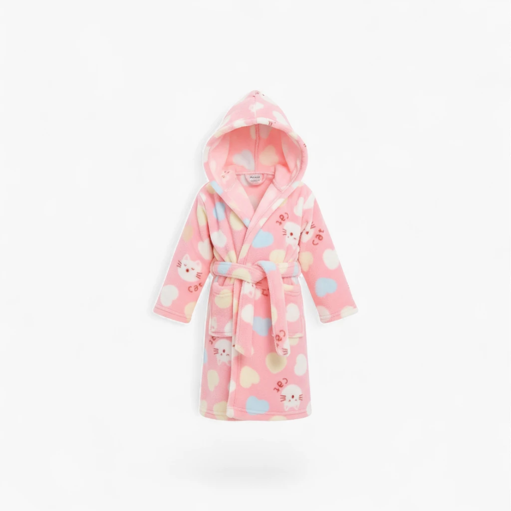Peignoir Chat Enfant