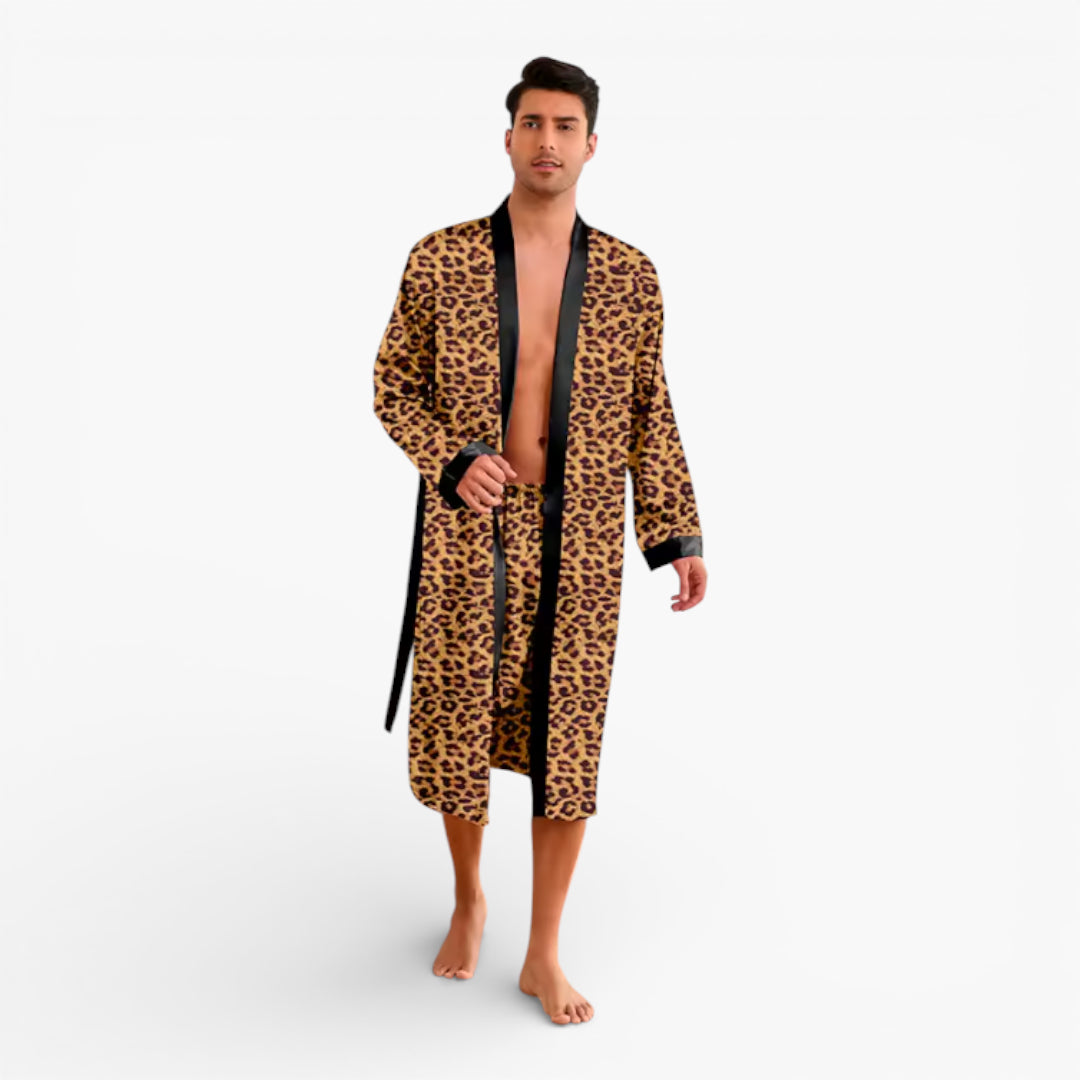 Peignoir Léopard Homme