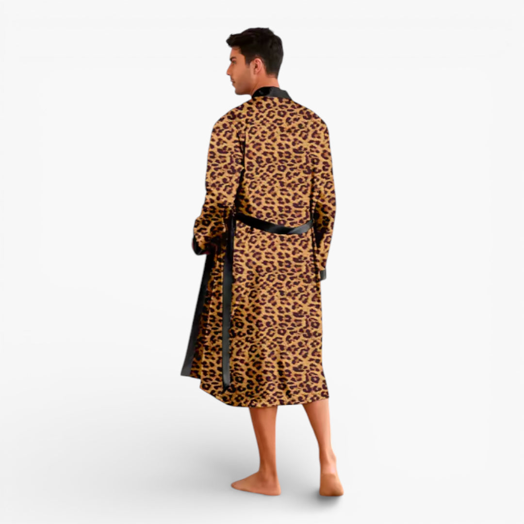 Peignoir Léopard Homme