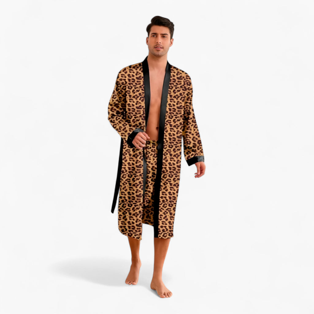 Peignoir Léopard Homme