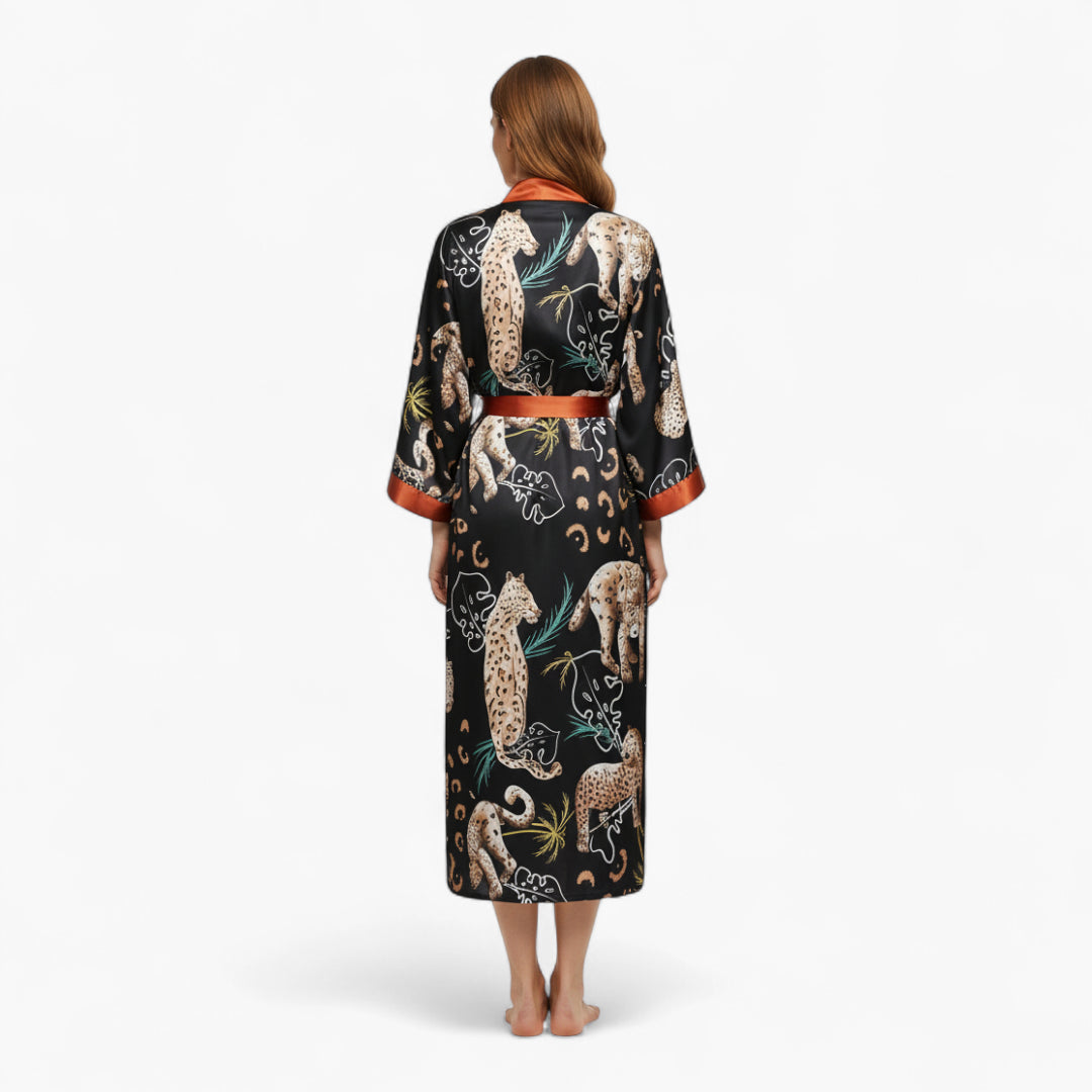 Peignoir Imprimé Leopard