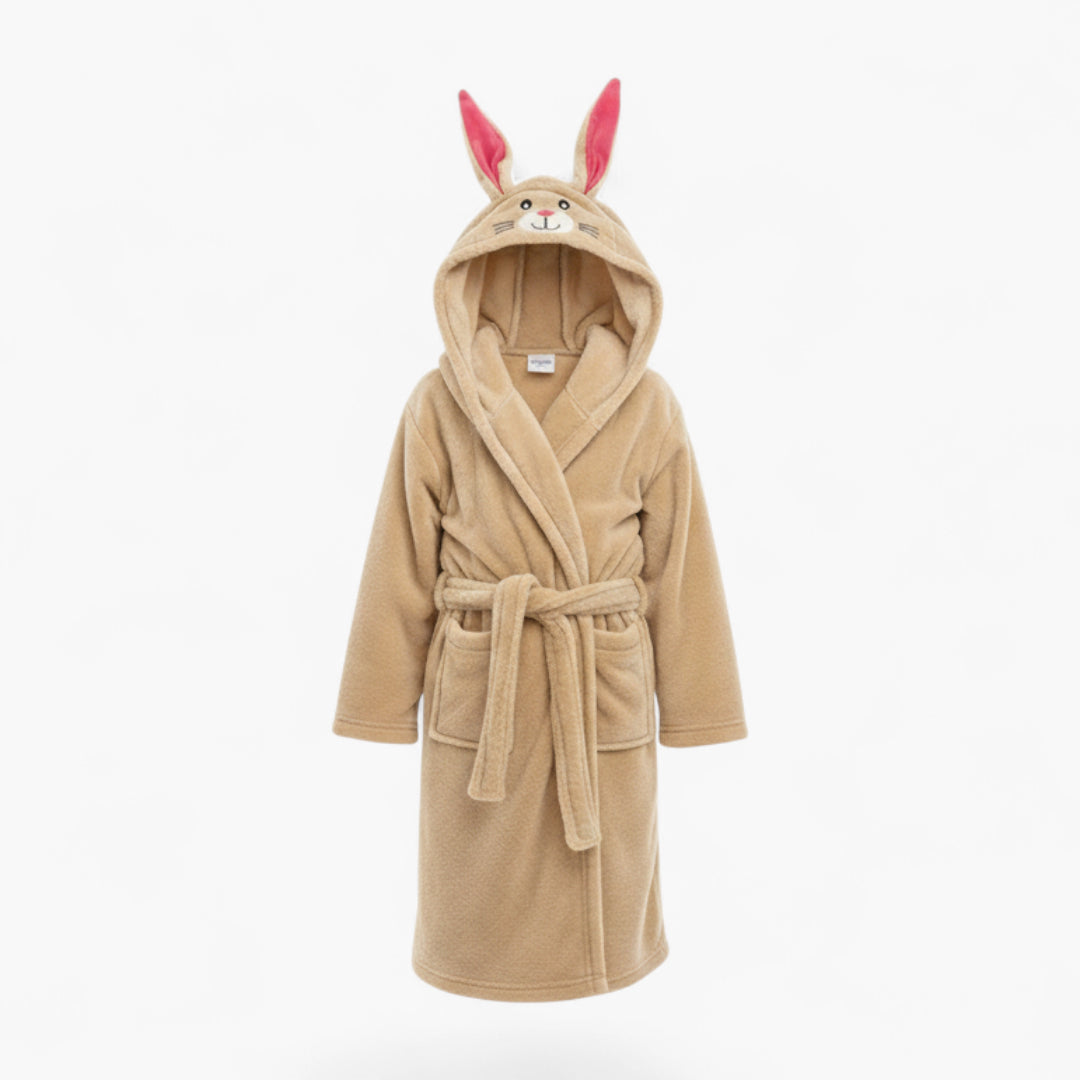 Peignoir Polaire Enfant Lapin