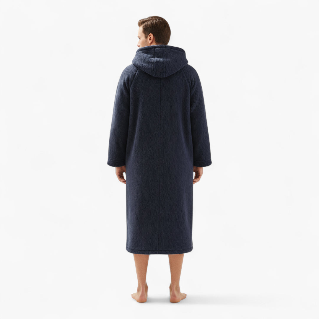 Peignoir De Bain Homme Bleu Marine