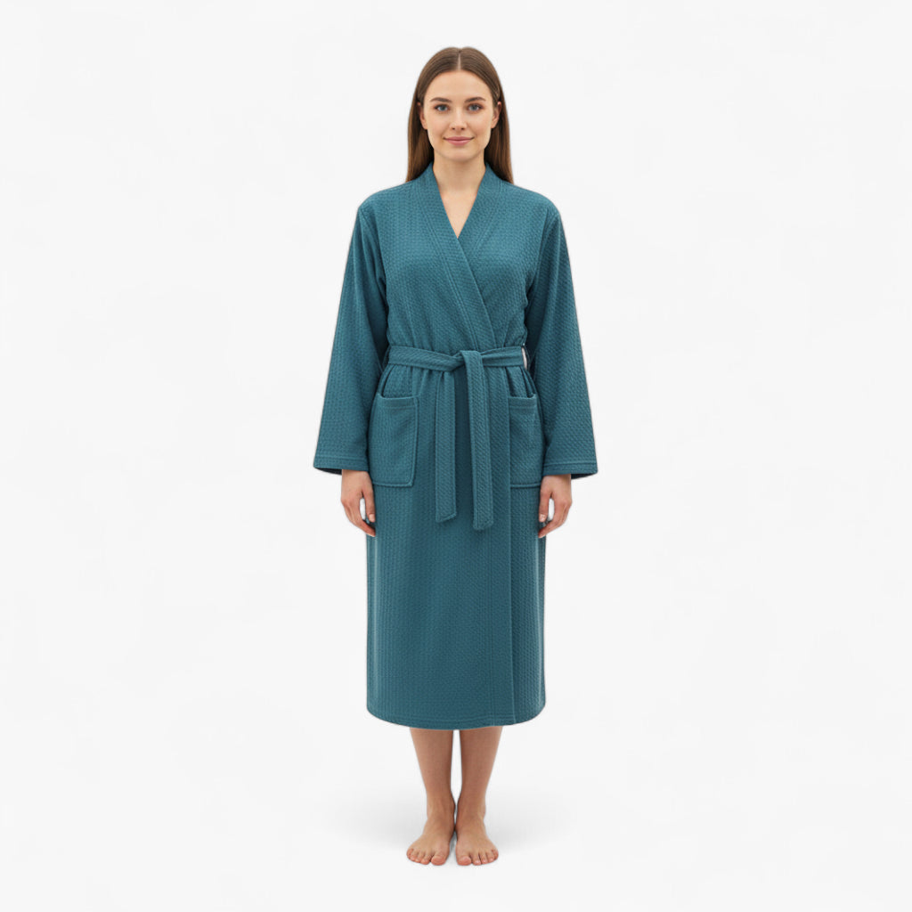 Peignoir Gaufré Femme