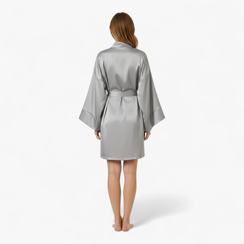 Peignoir Femme Manche Courte