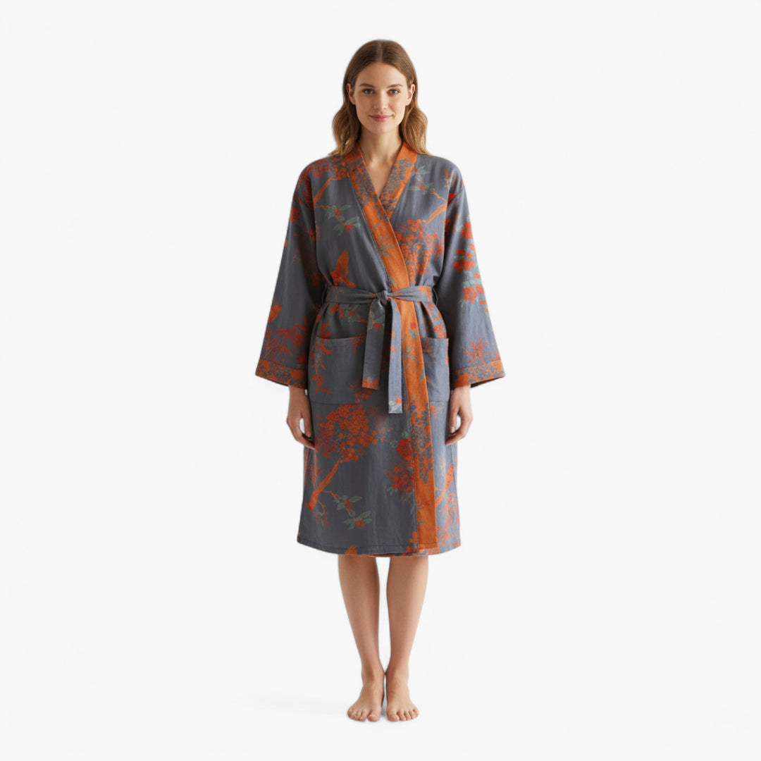 Peignoir 100 Coton Femme