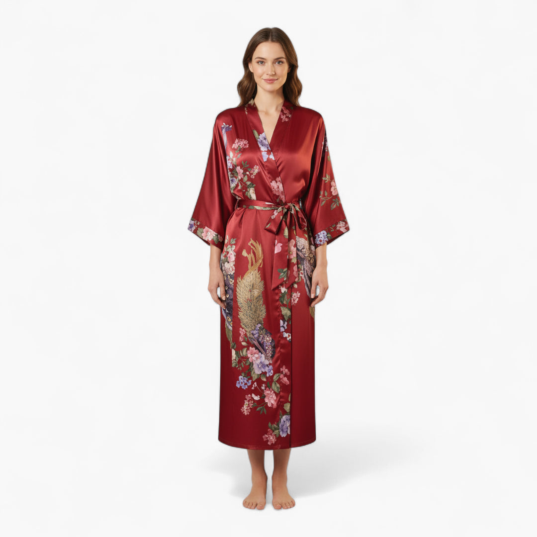 Peignoir Kimono Rouge