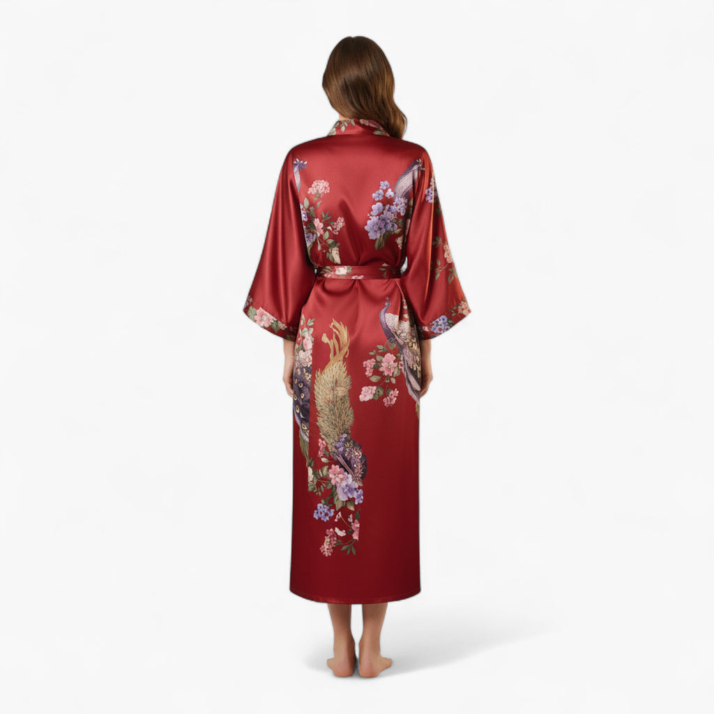 Peignoir Kimono Rouge