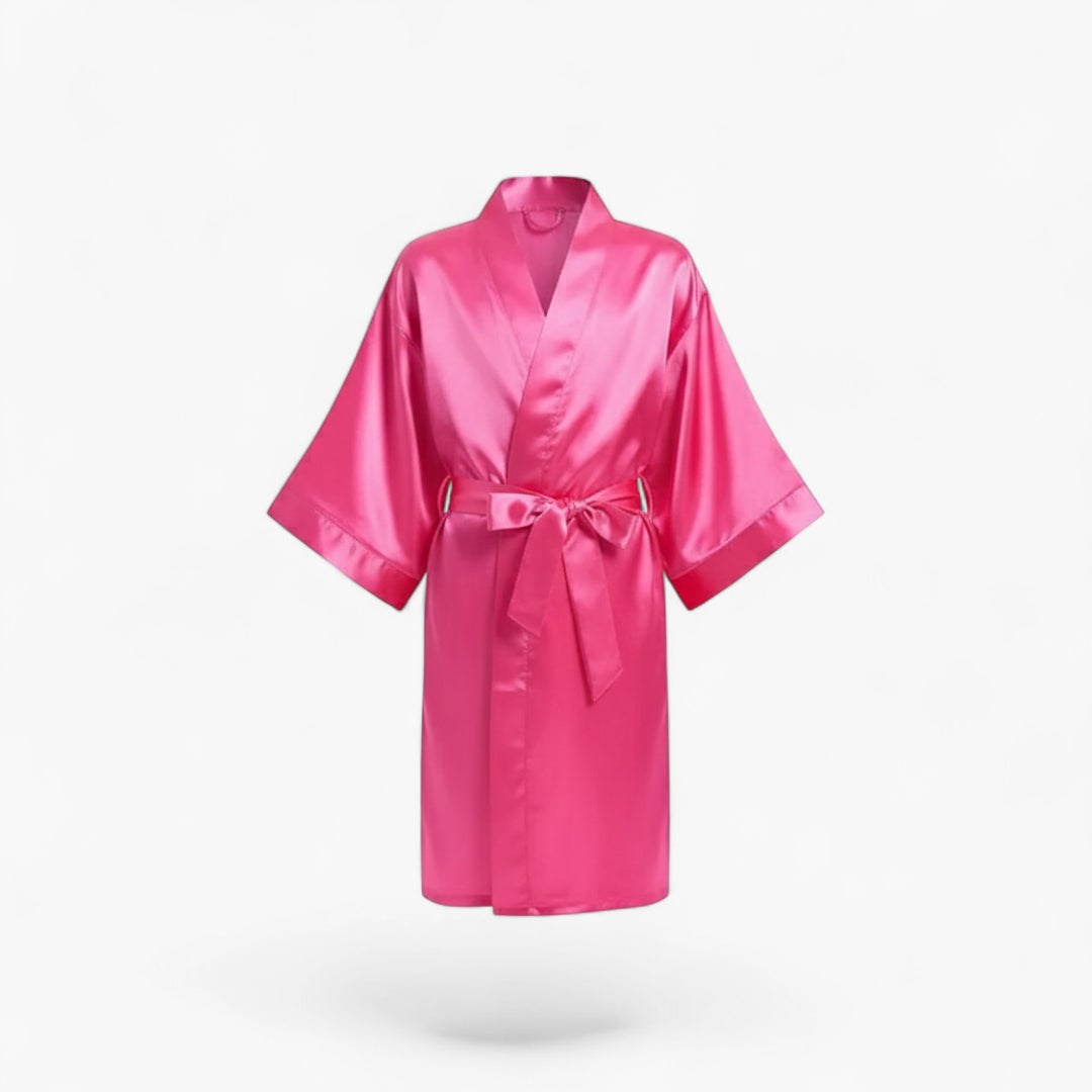 Peignoir Satin Fille Classique