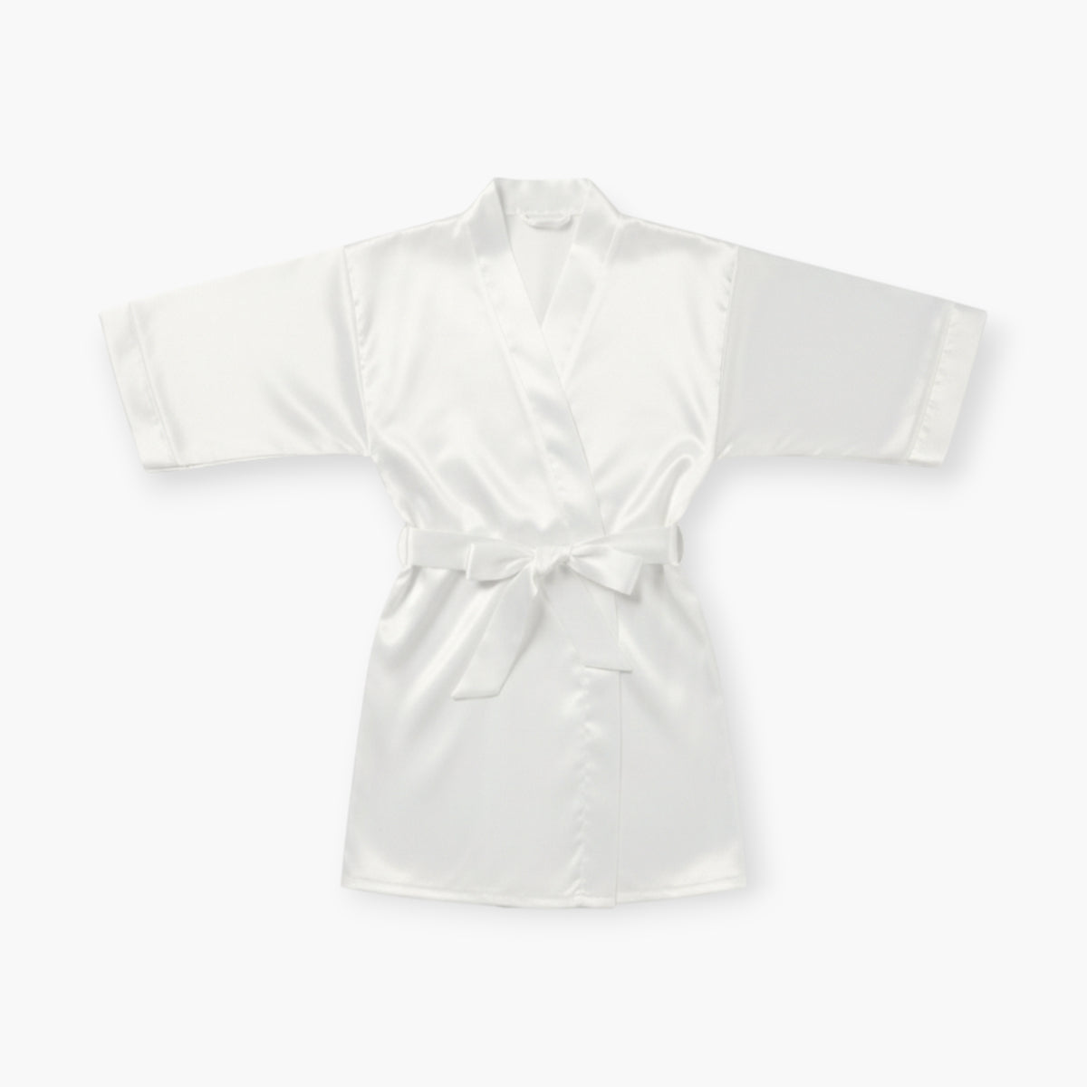 Peignoir Satin Fille Classique