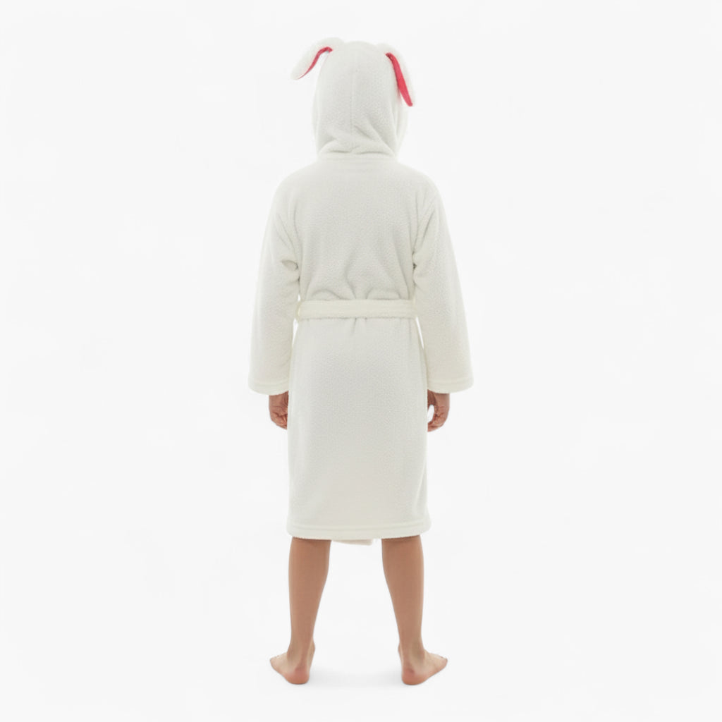 Peignoir Polaire Enfant Lapin