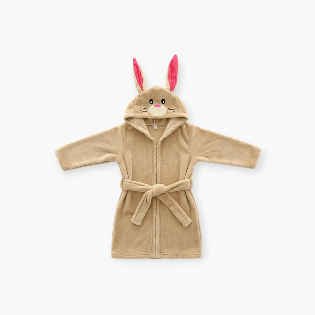 Peignoir Polaire Enfant Lapin