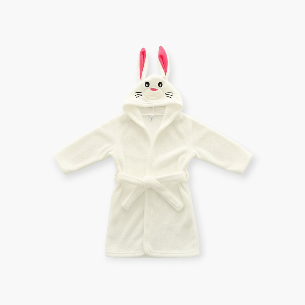 Peignoir Polaire Enfant Lapin