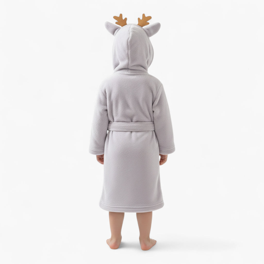 Peignoir Polaire Enfant Cerf