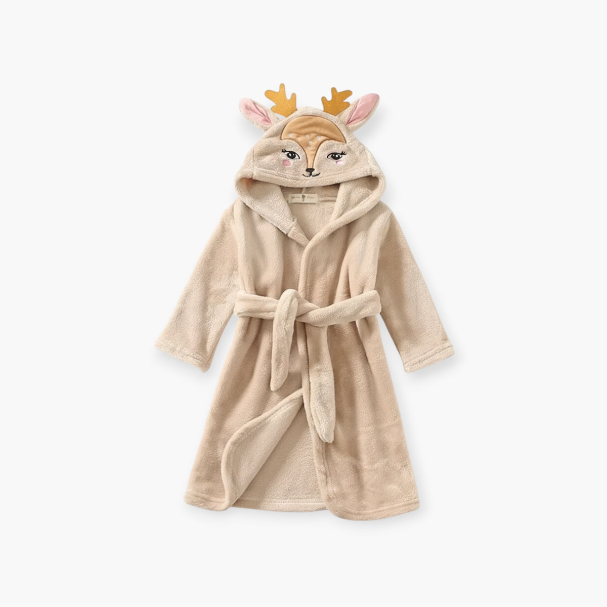 Peignoir Polaire Enfant Cerf