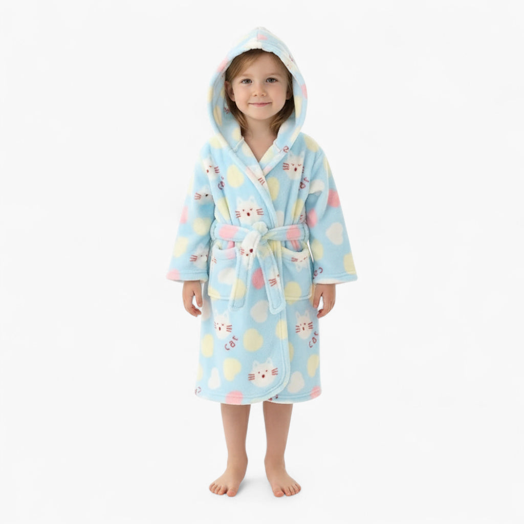 Peignoir Chat Enfant