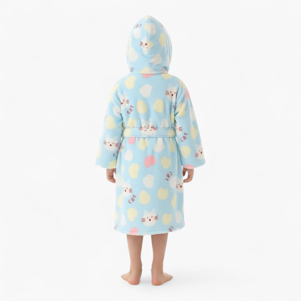 Peignoir Chat Enfant