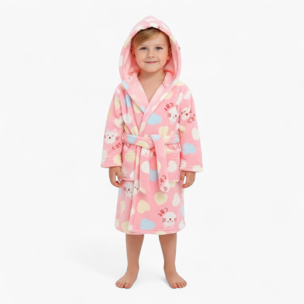Peignoir Chat Enfant