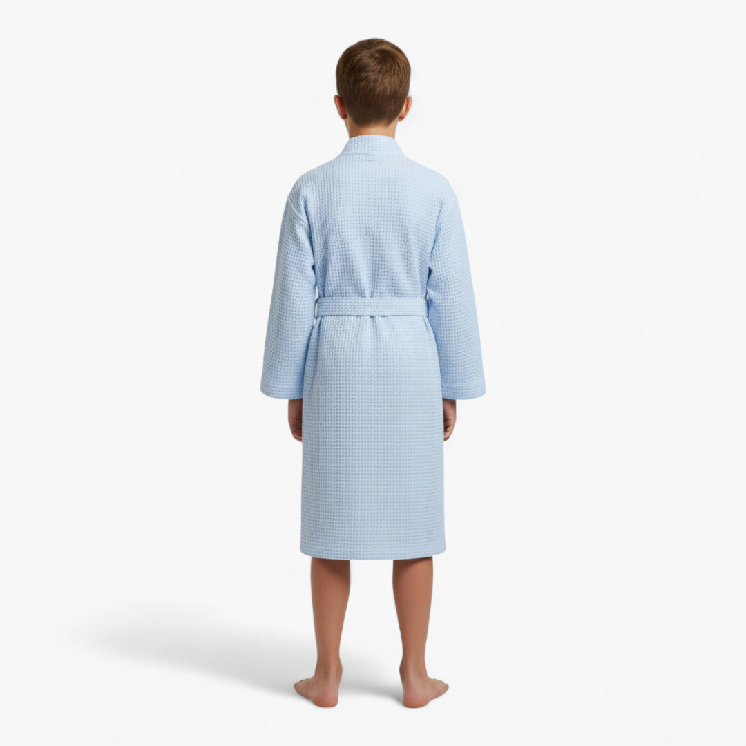 Peignoir Enfant Nid D’Abeille