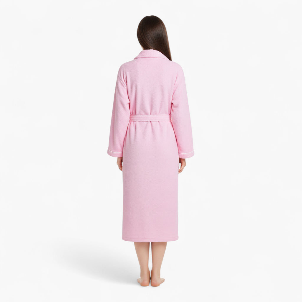 Peignoir Court Femme Éponge