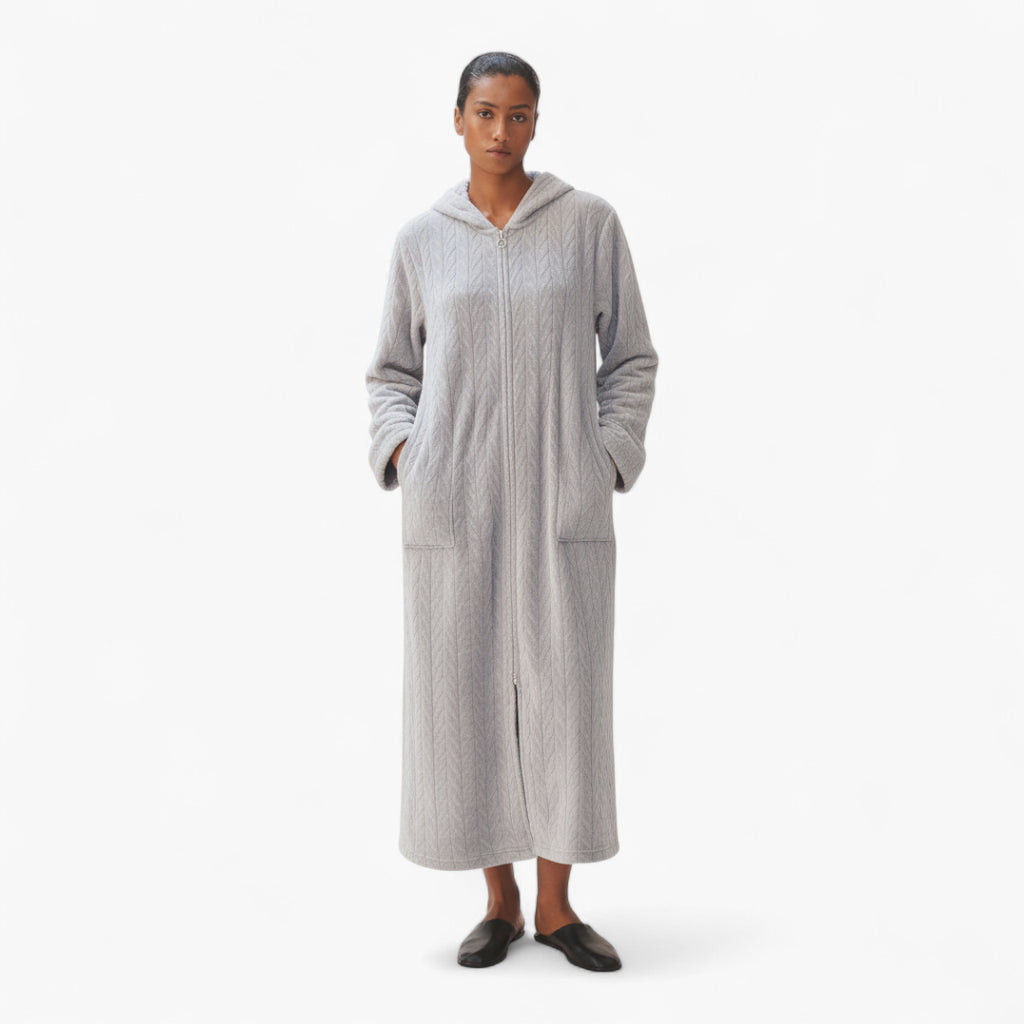 Peignoir Long Femme Polaire