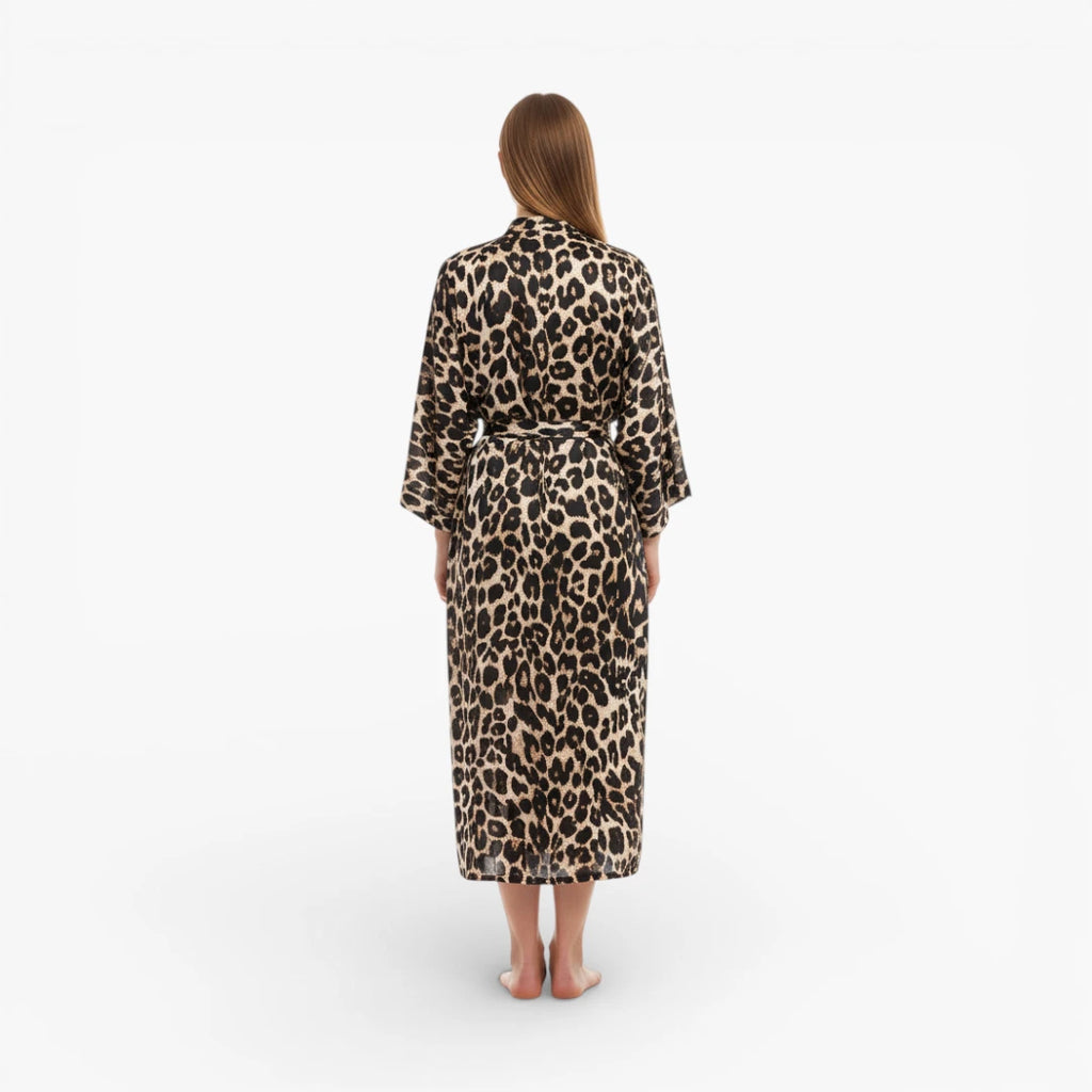 Kimono Leopard Femme