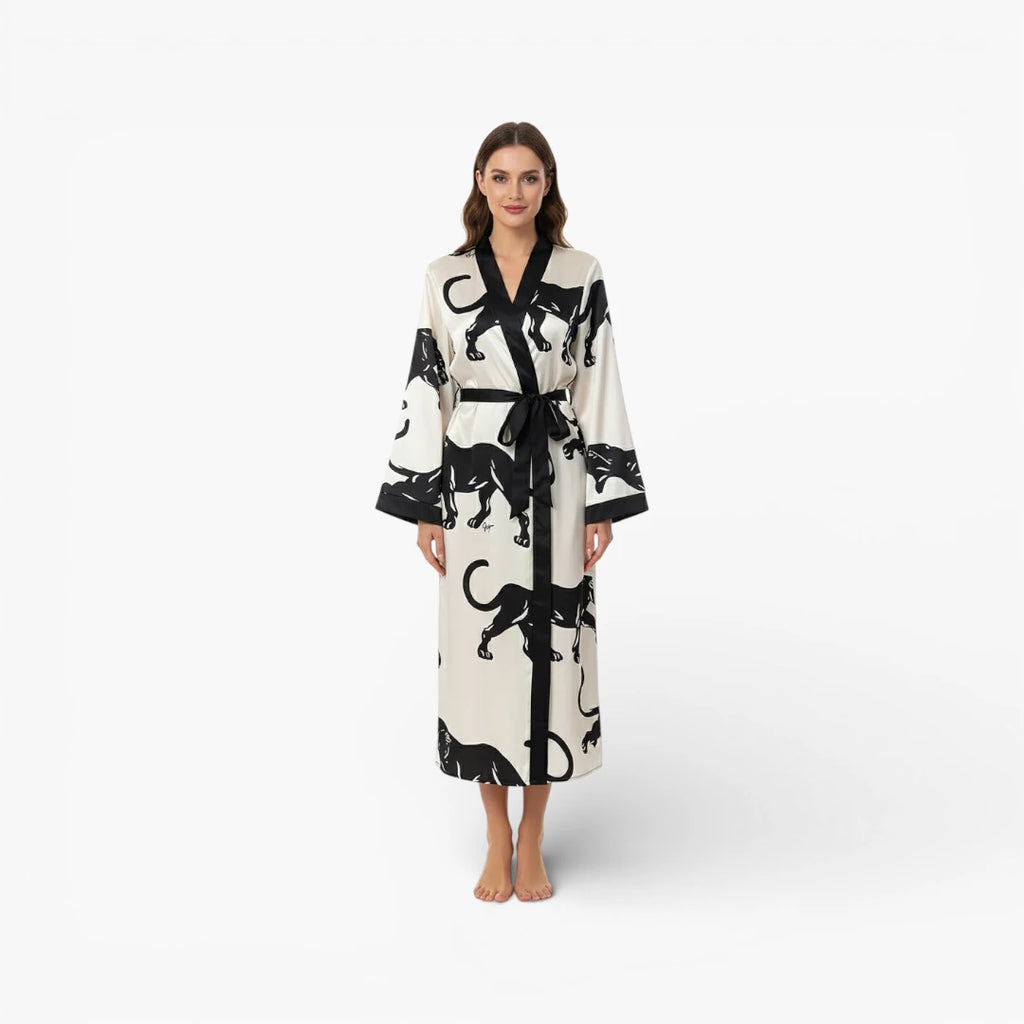 Kimono Femme Long Satin