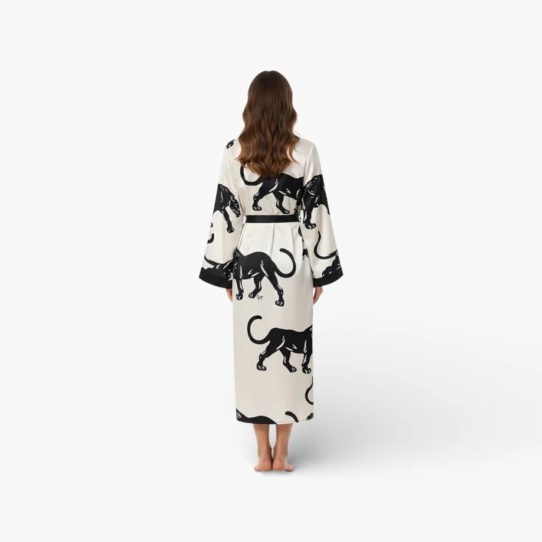 Kimono Femme Long Satin