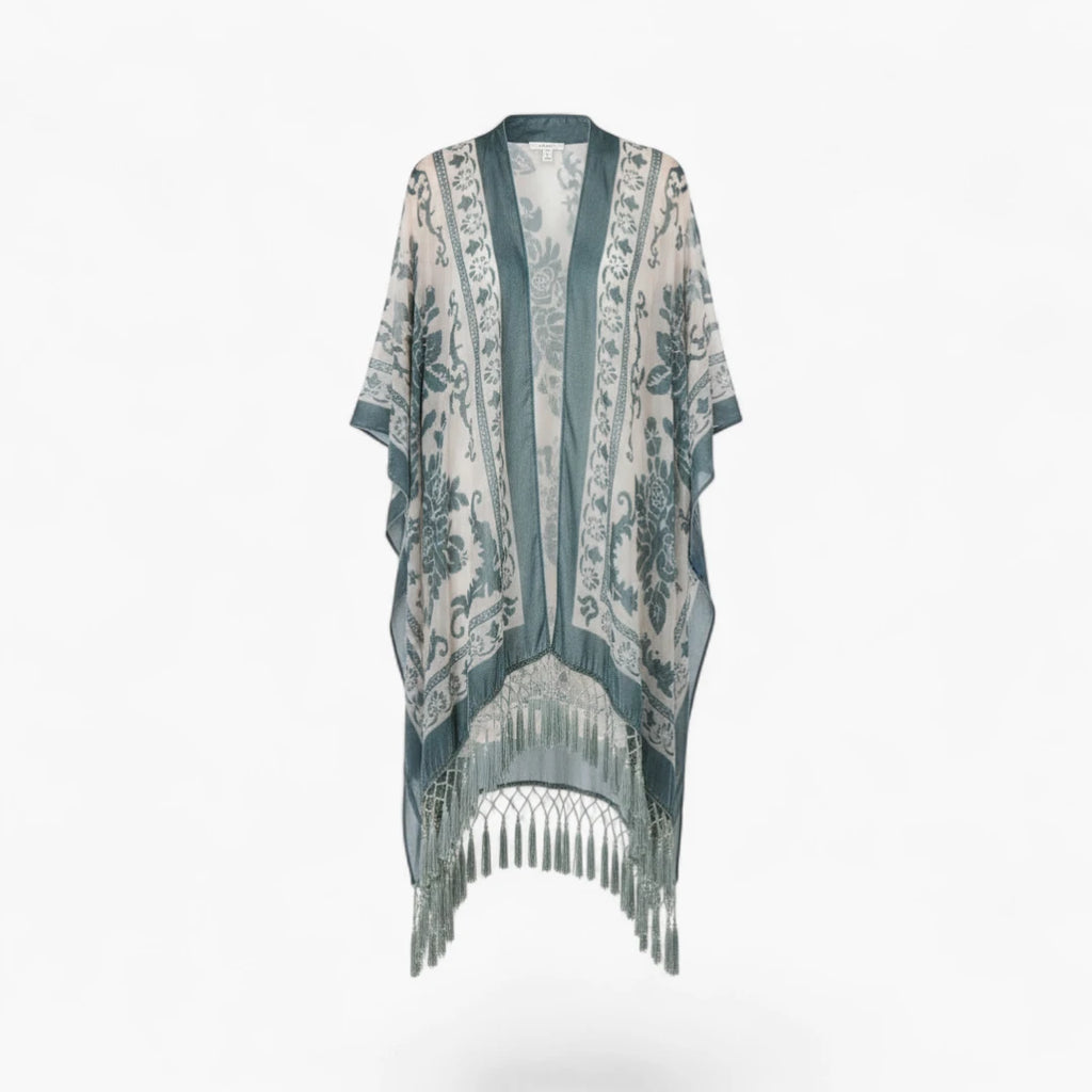 Kimono à  frange tendance bohème