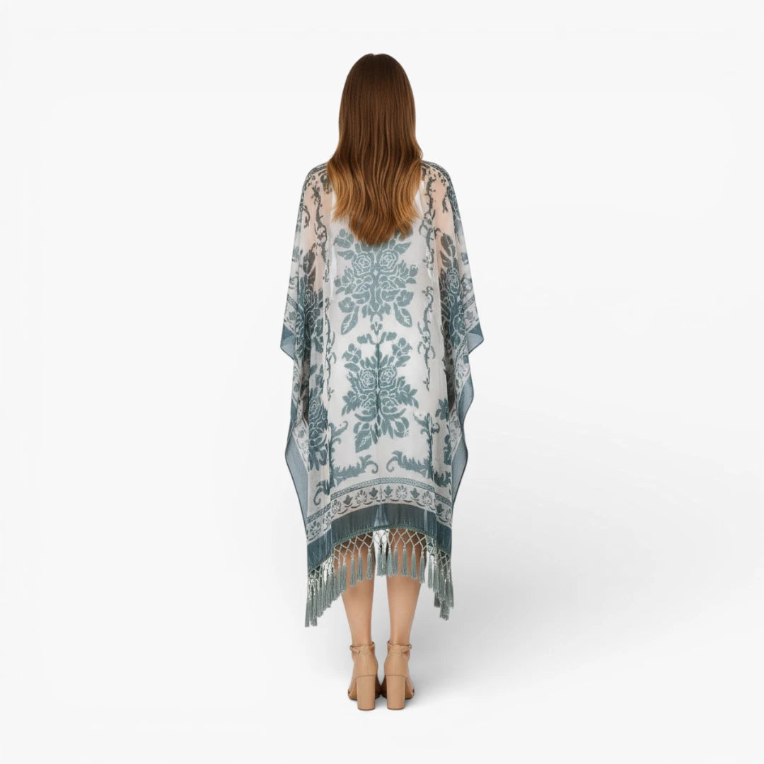 Kimono à  frange tendance bohème