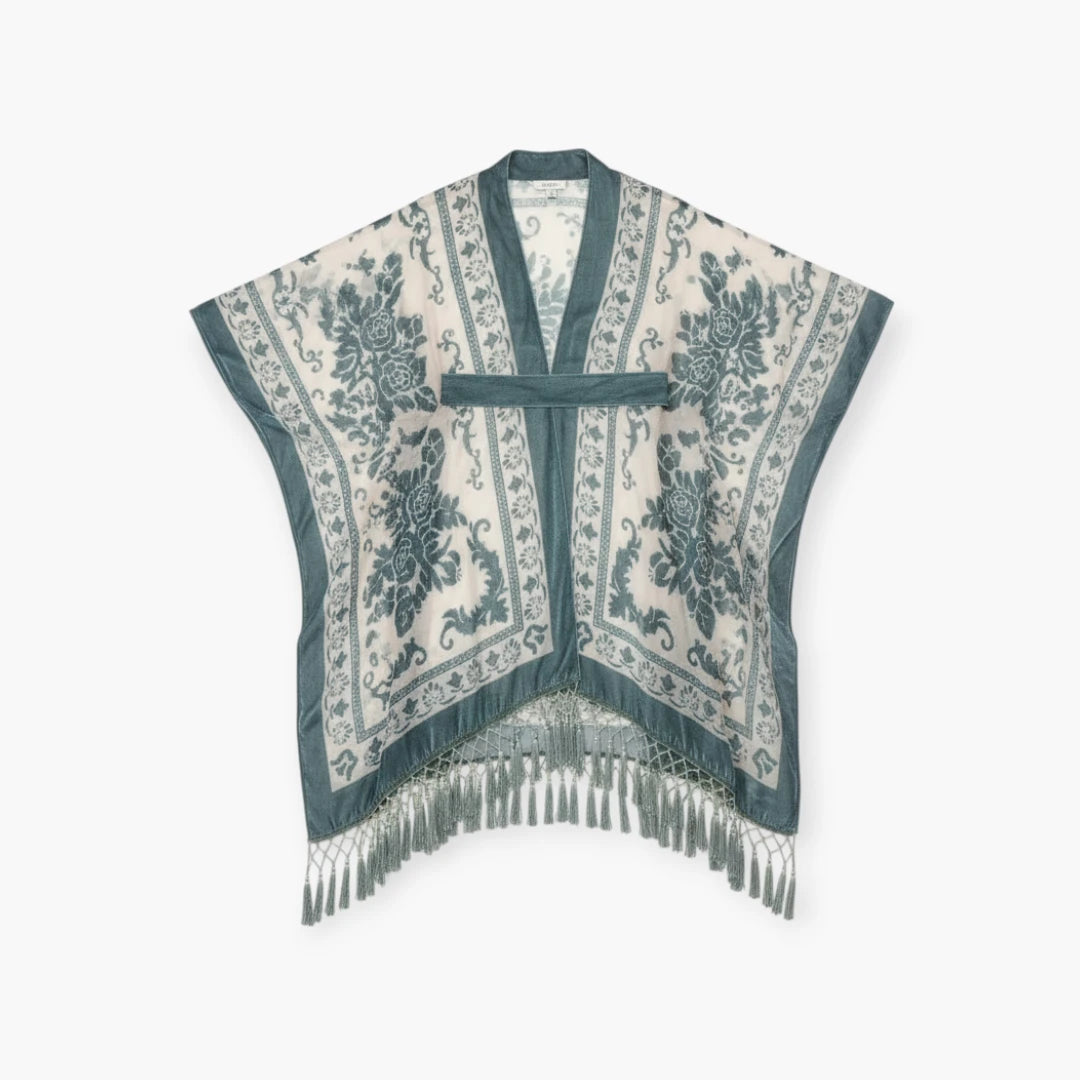 Kimono à  frange tendance bohème