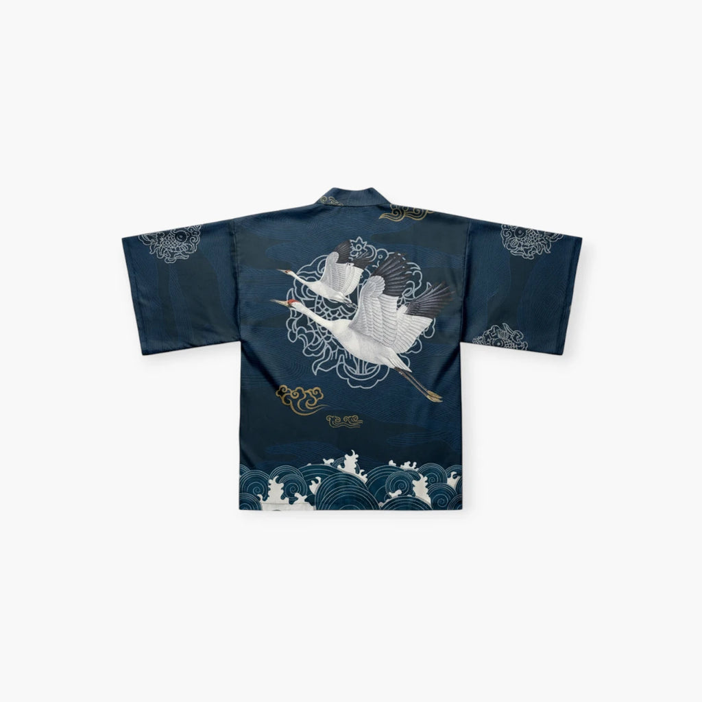 Kimono bleu nuit