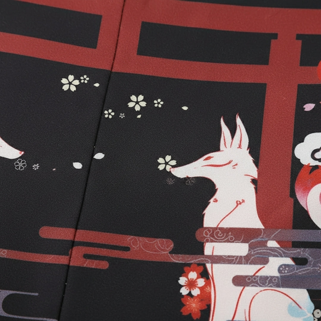 Kimono homme motif renard