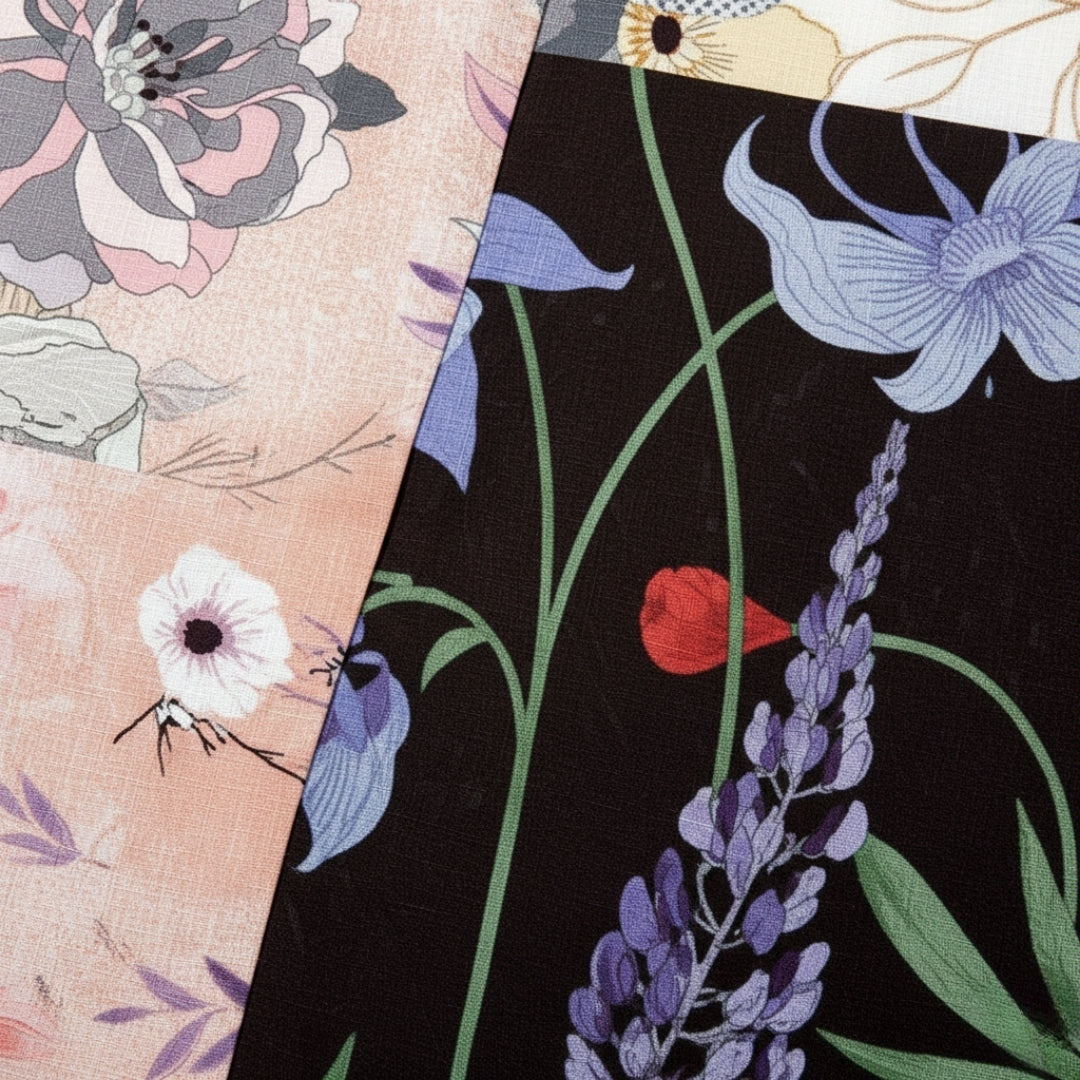 Kimono floral femme japonais