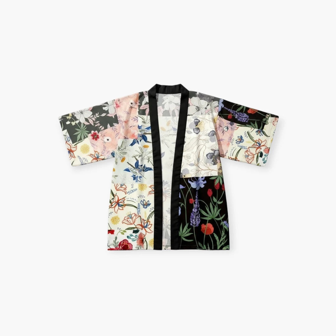 Kimono floral femme japonais