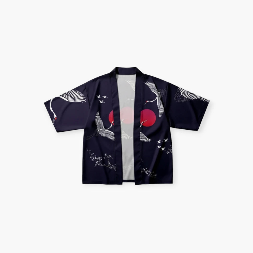 Kimono homme bleu marine