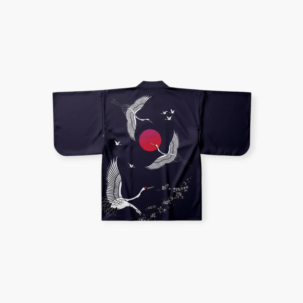 Kimono homme bleu marine