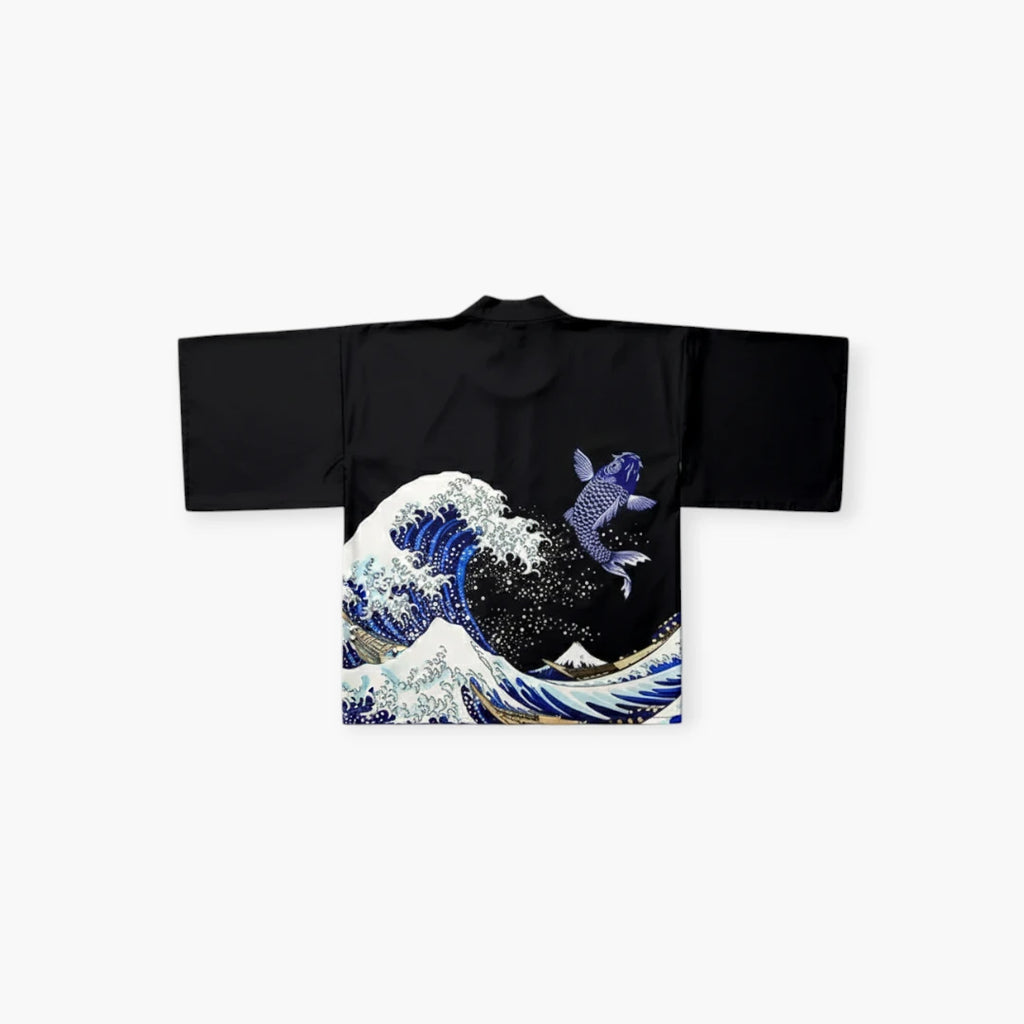 Kimono japonais carpe koi