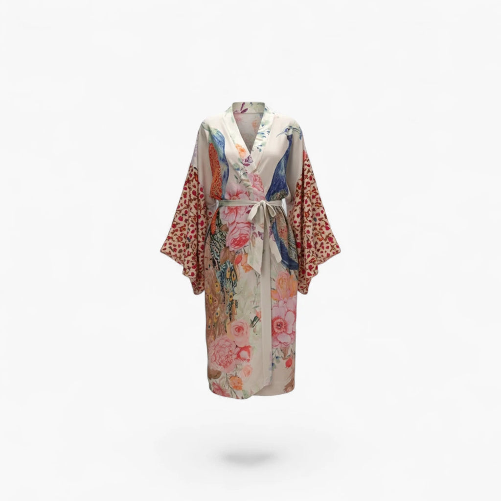 Kimono long de plage femme