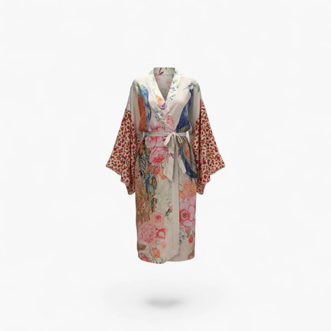 Kimono long de plage femme