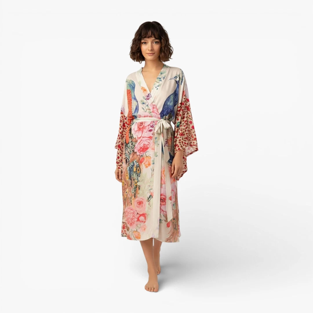 Kimono long de plage femme