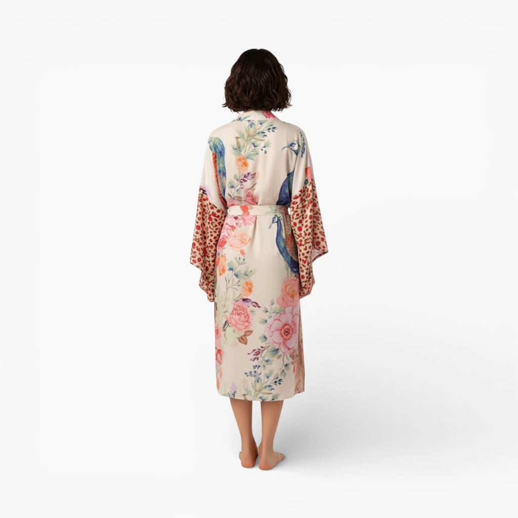 Kimono long de plage femme