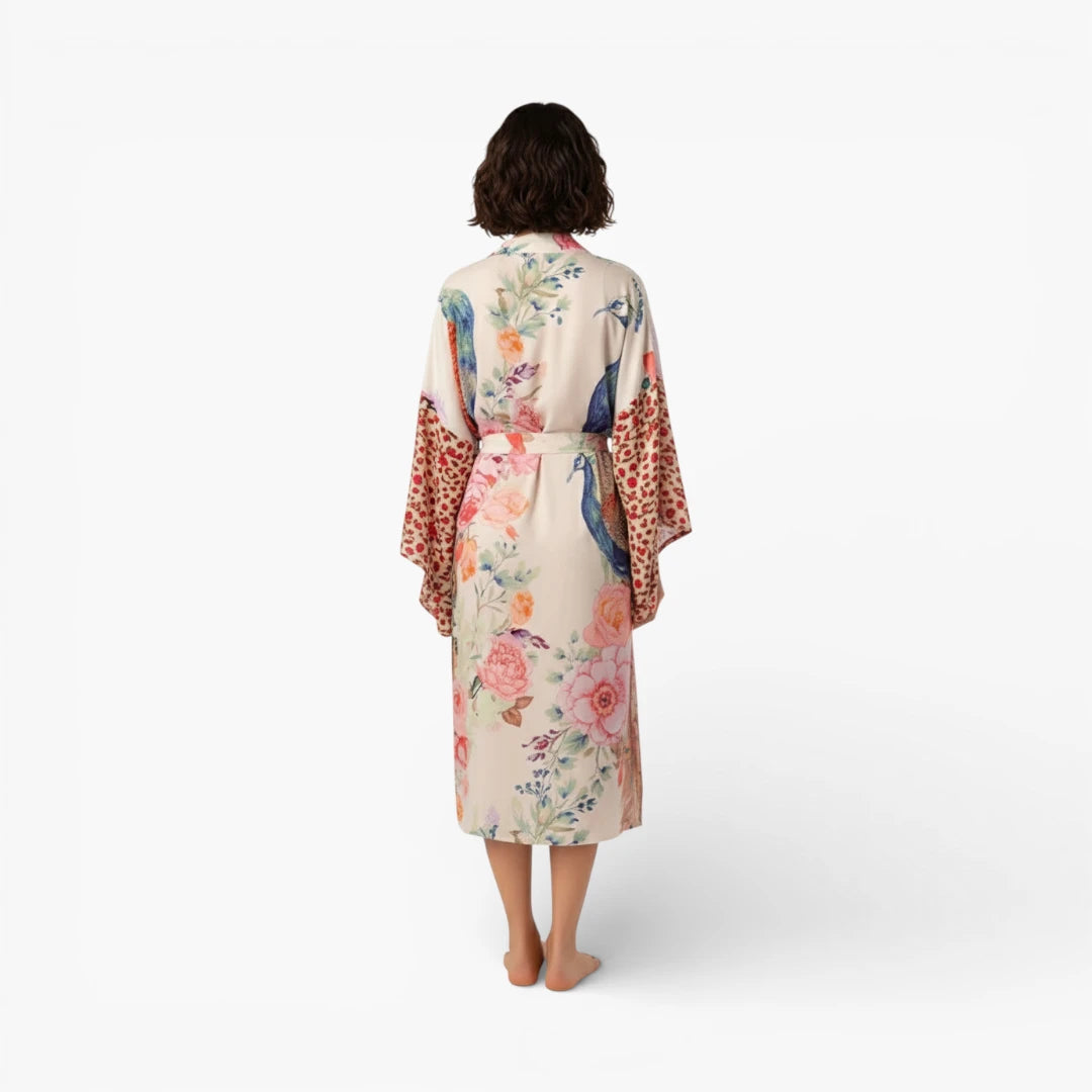 Kimono long de plage femme