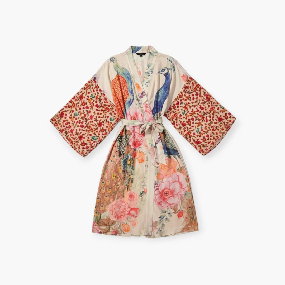 Kimono long de plage femme